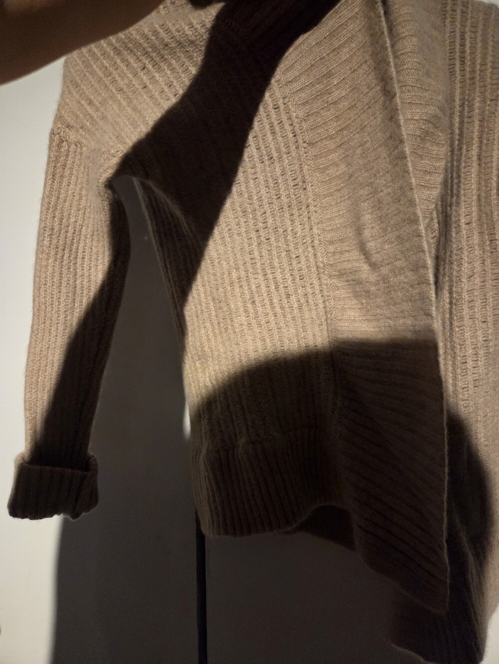 Neiman Marcus 100% Cashmere Open Front Cardigan - Picture 7 of 9